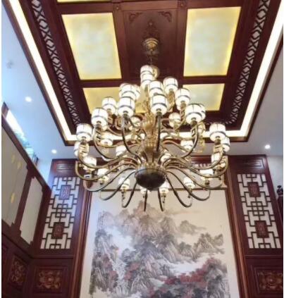 诺克照明全铜吊灯  /  型号：S005054-40
